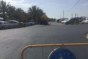 Últimas obras del plan de asfaltado del Fdcan en Telde (Foto TA)